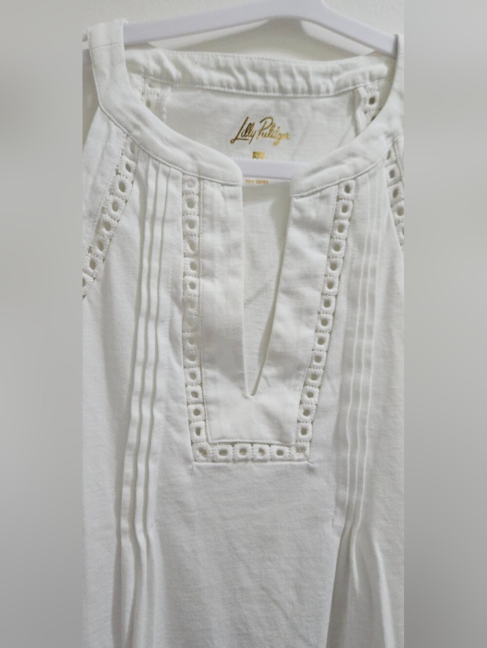 Lilly Pulitzer Isaac Knit Top in Resort White Size Small - Picture 6 of 10